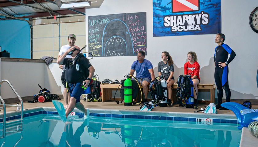 Oklahoma's Indoor Dive Facility